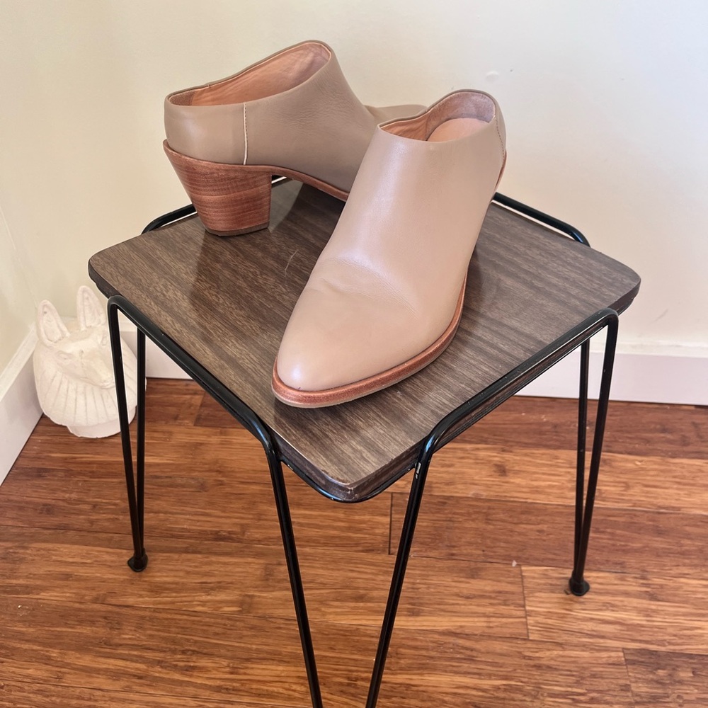 Poppy Barley - The Heeled Mule in Biscotti